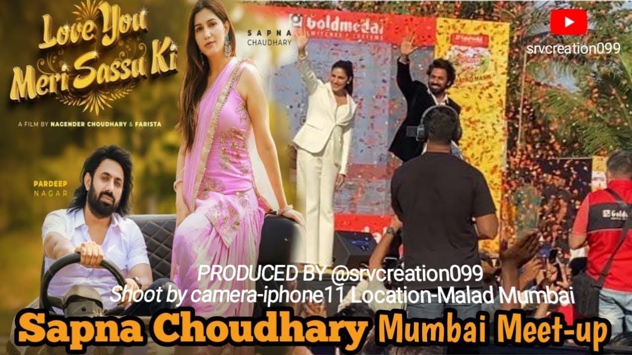 Sapna Chaudhary | Love you to mere saasu ke |Mumbai Meet-up Show