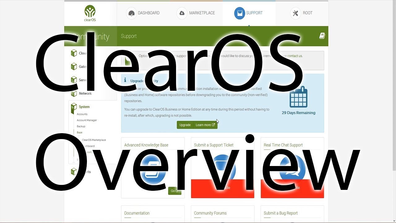 Taking a Look at ClearOS 7.3