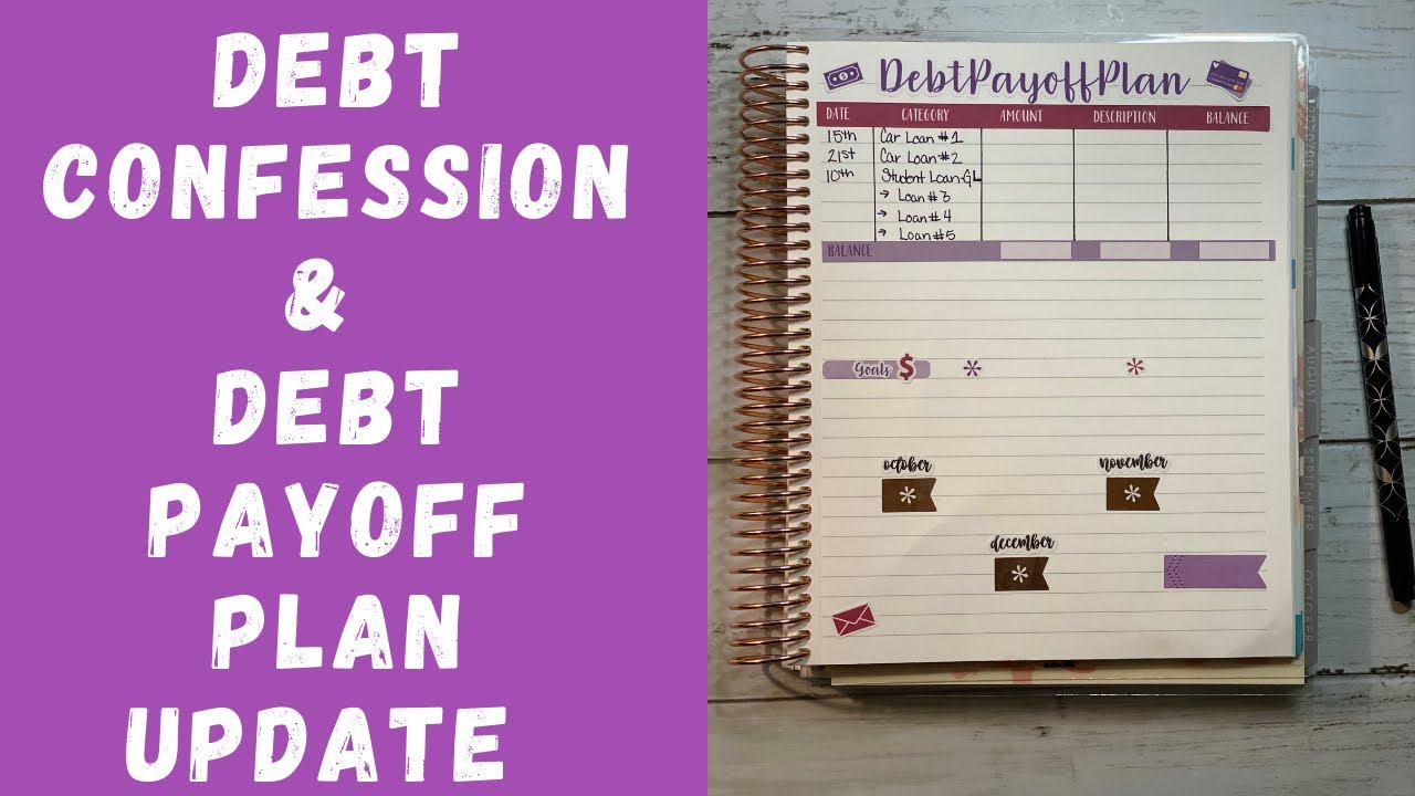 DEBT CONFESSION | Updated Debt Payoff Plan - QTR 4 | Budget with Me