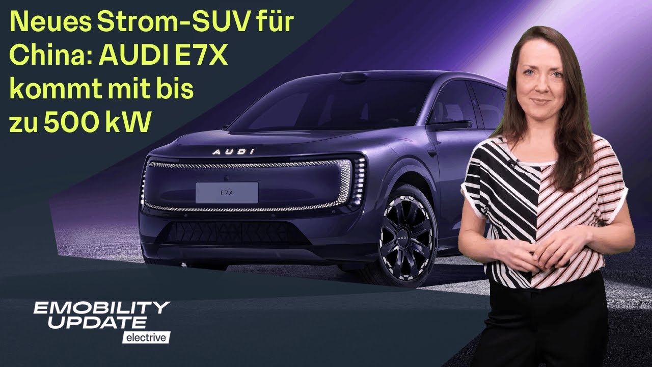 AUDI E7X macht Eindruck in China! Wieso nicht auch in Europa? – eMobility Update