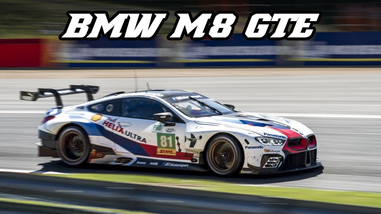 BMW M8 GTE - Nice deep V8 sound (Spa 2018)