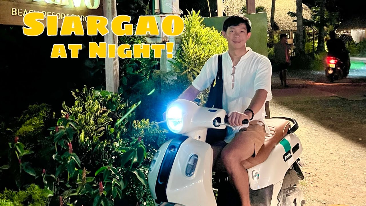Siargao at Night (GENERAL LUNA) | Benj Reganit #Siargao