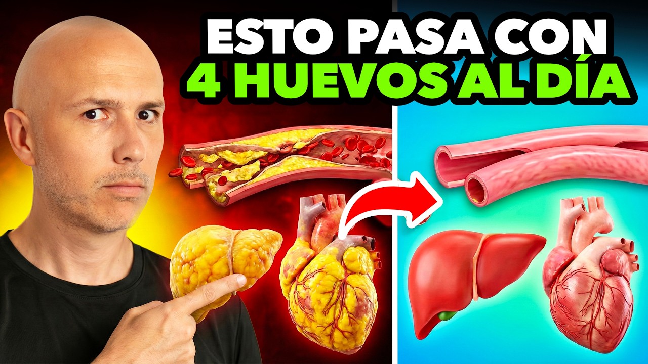ESTO Es Lo Que Pasa En Tu CUERPO Cuando Comes 4 HUEVOS Diarios | Increíbles BENEFICIOS Del HUEVO