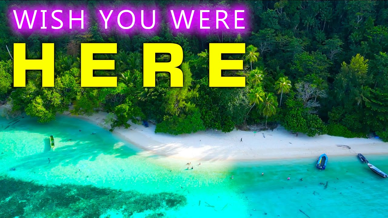 See Raja Ampat from above. Discover Paradise by Drone