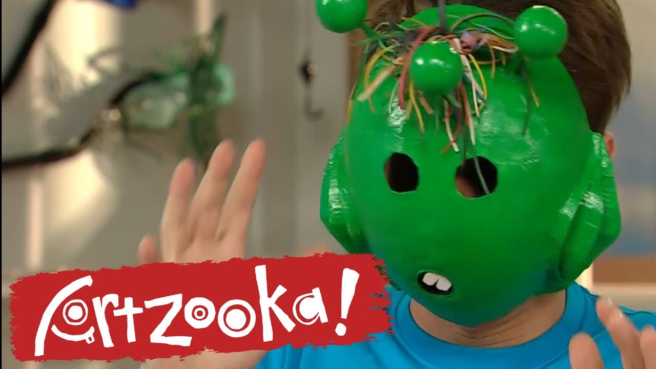Let's Make an Alien Mask Together! | FULL EPISODE | Artzooka! | Scholastic STEAM