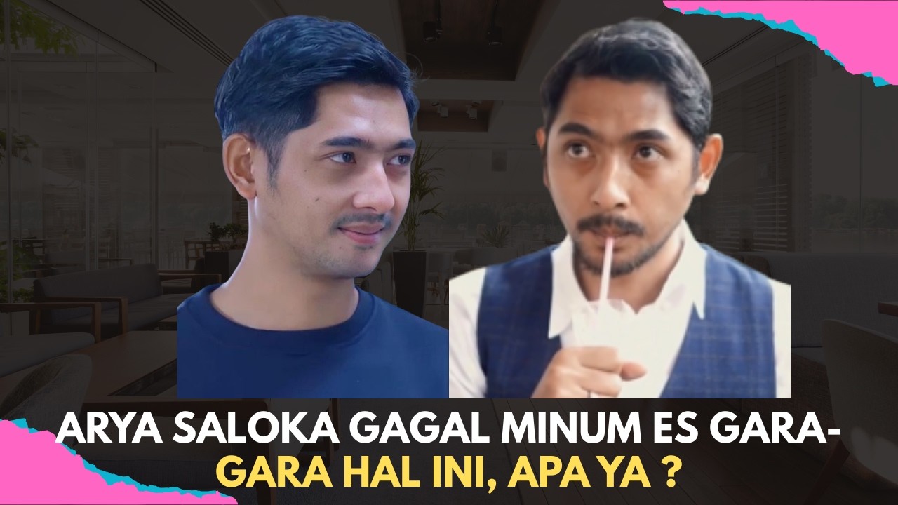 BIKIN KETAWA! Arya Saloka Tiba-Tiba Tak Jadi Minum Es, Ternyata Ini Alasannya!