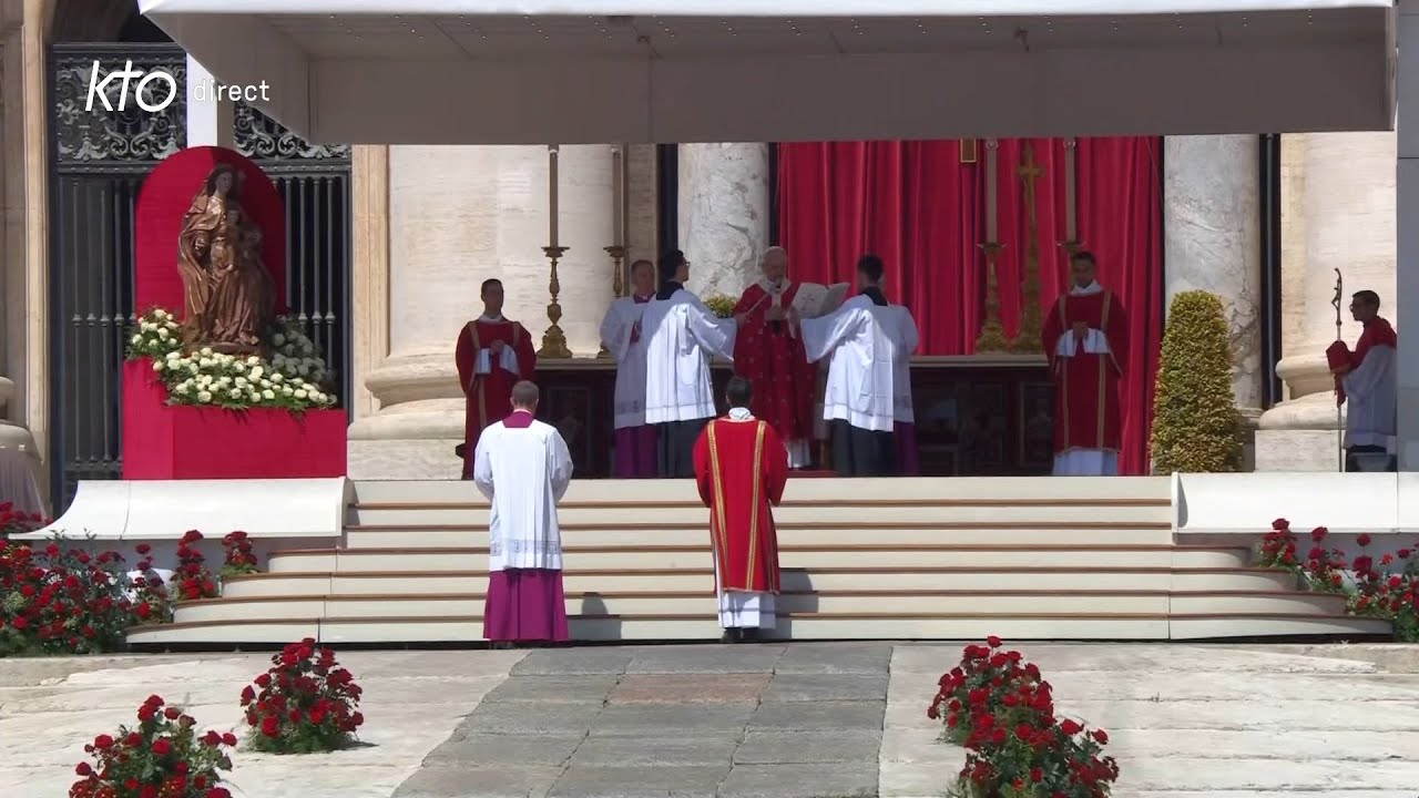 Messe de la Pentec&ocirc;te pr&eacute;sid&eacute;e par le pape L&eacute;on XIV || Dimanche 8 juin 2025