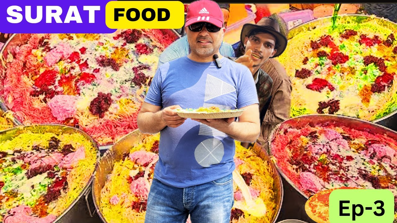 Surat Street Food |Rs 11000/kg 24 ct Gold Salam Pak | Surti Ghari | Jaani Locho | Khaja | Ghughra |