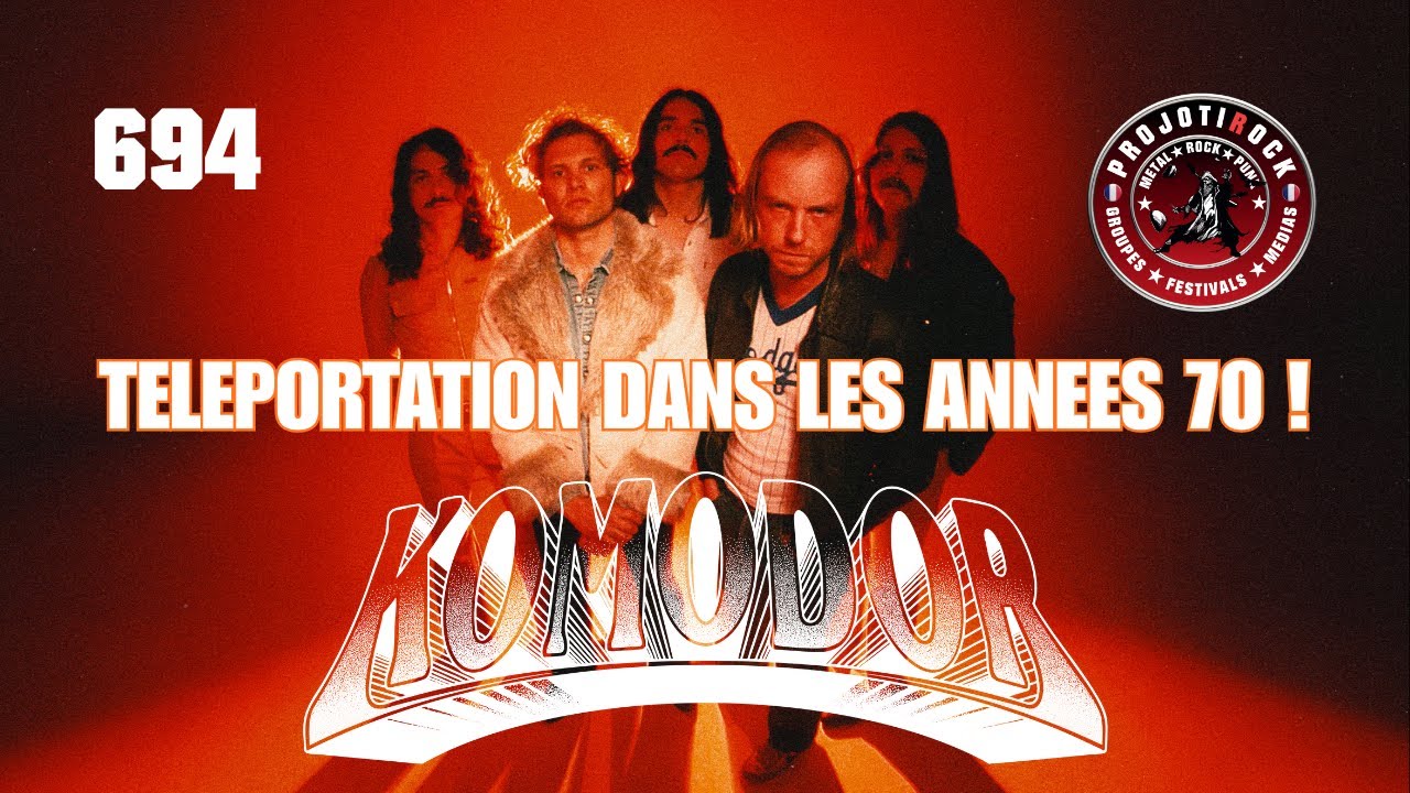 Je vous emmène dans les années 70 avec Komodor qui vient de Douarnenez