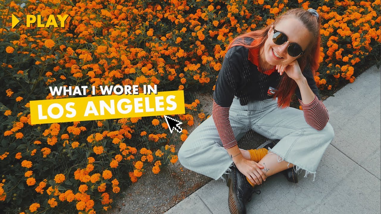 What I wore in LA | Attempting a lookbook