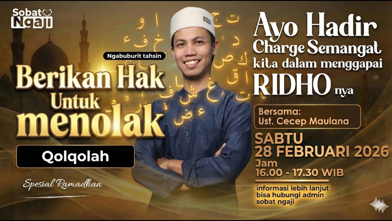 Ngabuburit Sabtu, 28 Februari 2026