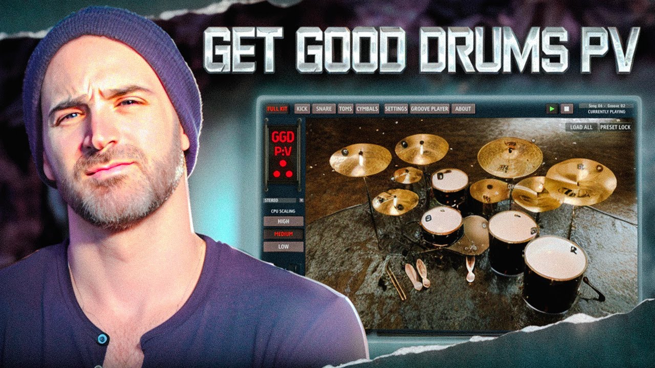 УДАРКА ДЛЯ ДЖЕНТА - GetGoodDrums PV ( ОБЗОР )