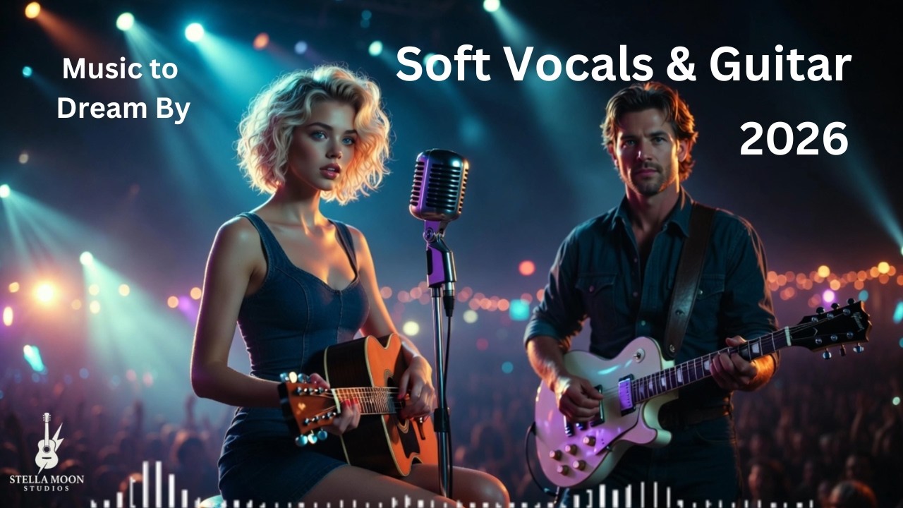 Intimate Country Duet – Soothing Guitars & Gentle Harmonies to Drift Away