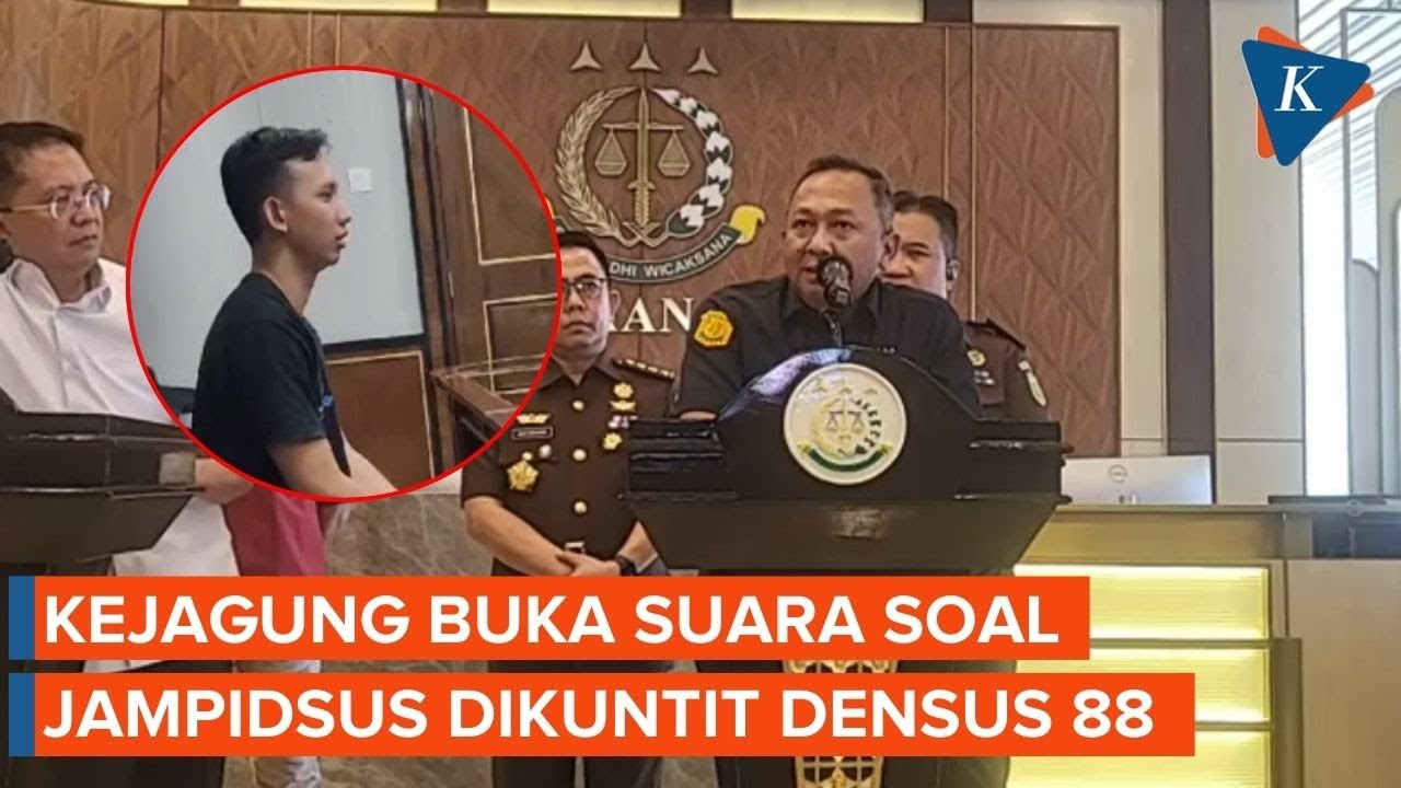 [FULL] Kejagung Benarkan Jampidsus Dikuntit Anggota Densus 88