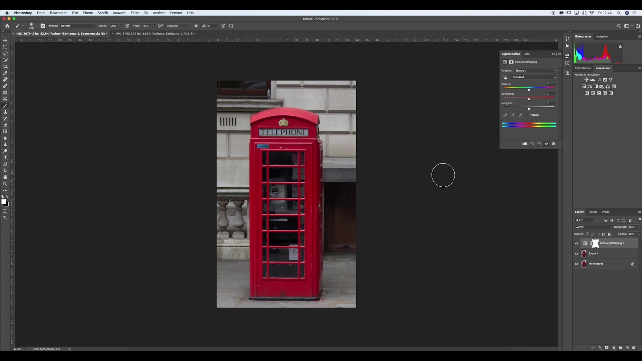 Photoshop Grundlagen: Farbton/ S&auml;ttigung