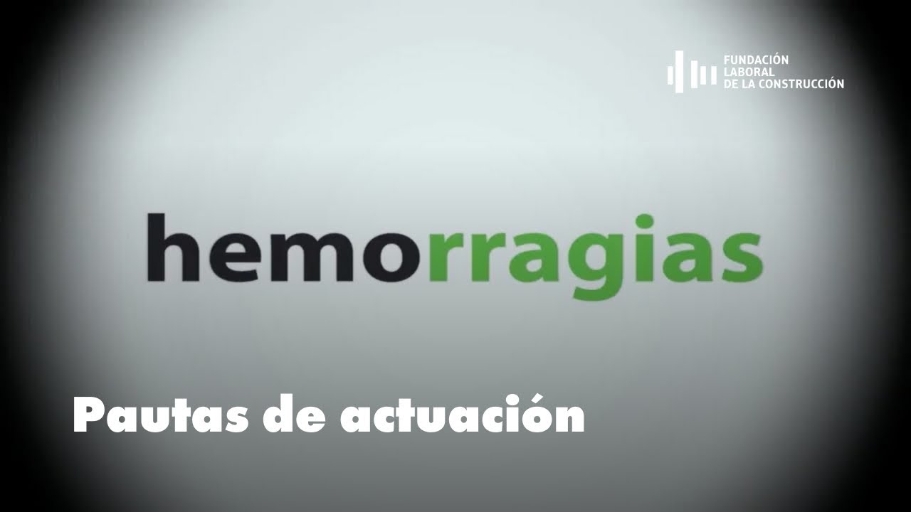 Seguridad y Salud | Emergencias: Actuación en Caso de Hemorragia | FLC