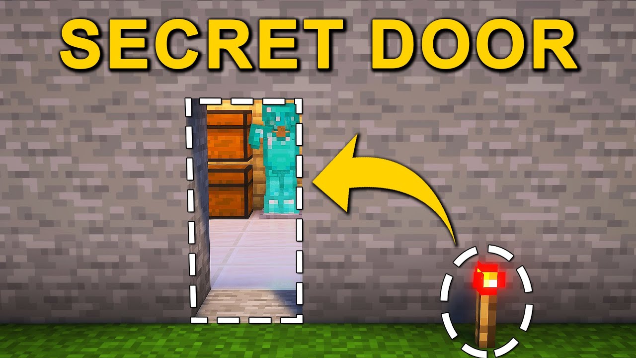 The BEST Secret Door in Minecraft 1.21+ (Tutorial)