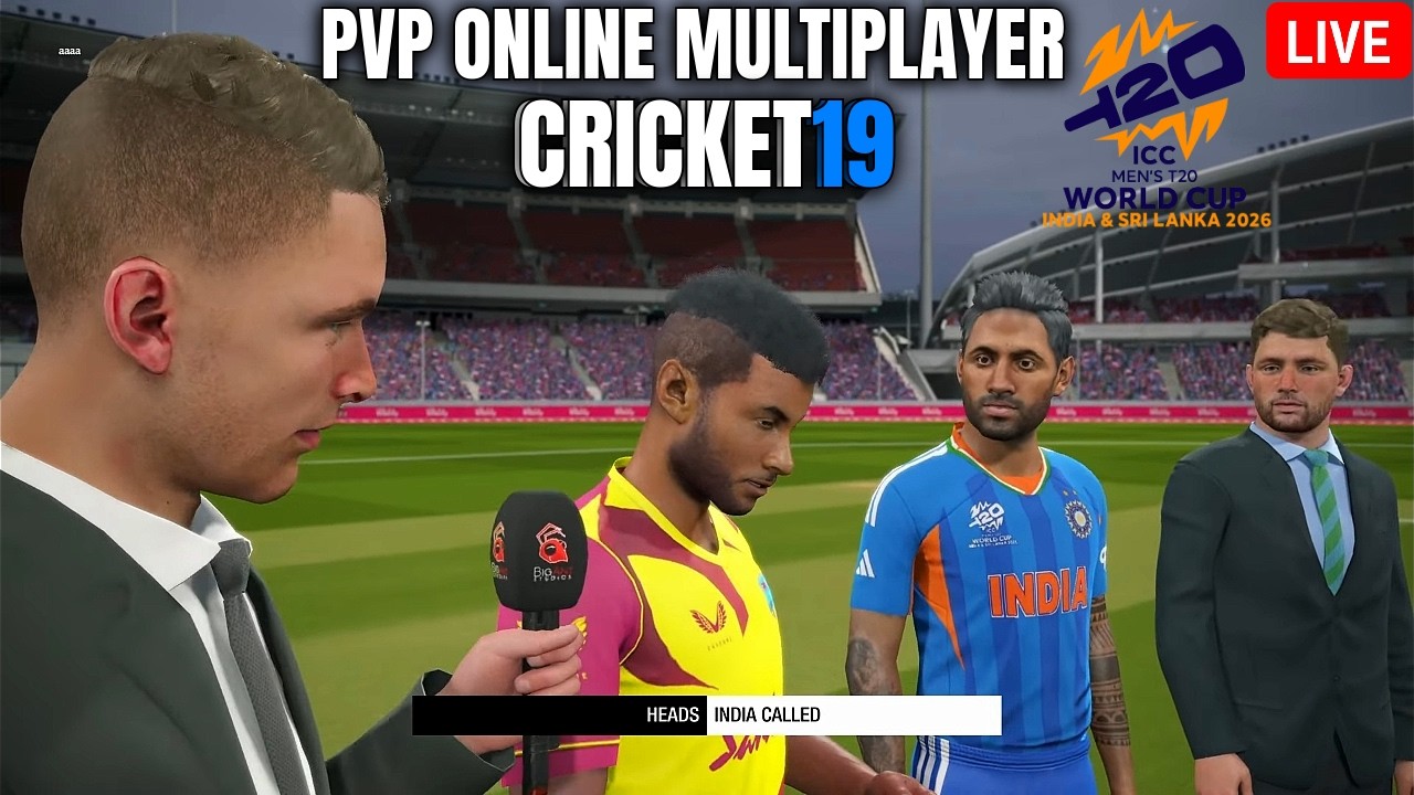 🔥Cricket 19 PVP Online Multiplayer Gameplay Live Stream