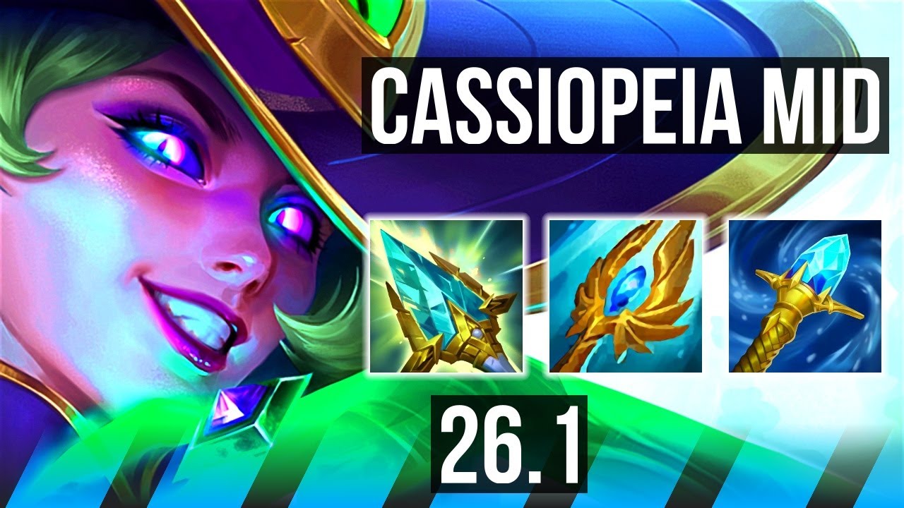 CASSIOPEIA vs FIZZ (MID) | NA Master | 26.1