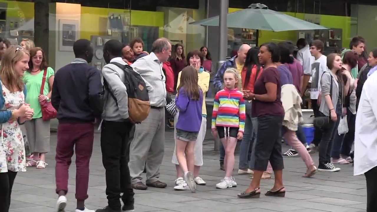 Salsa dance in Tramline Sheffield 2013