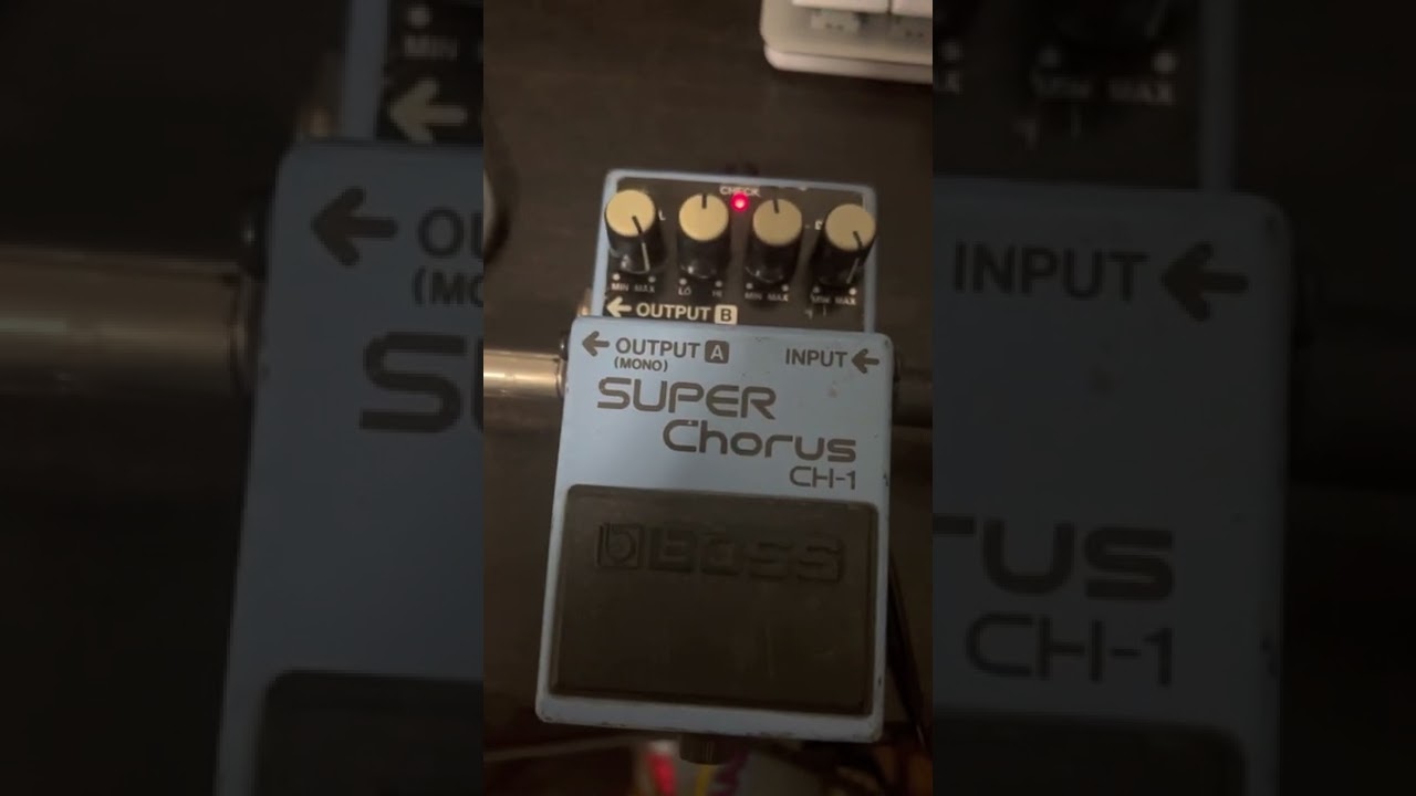 Boss Super Chorus CH-1 Analog Sonido Para Bachata