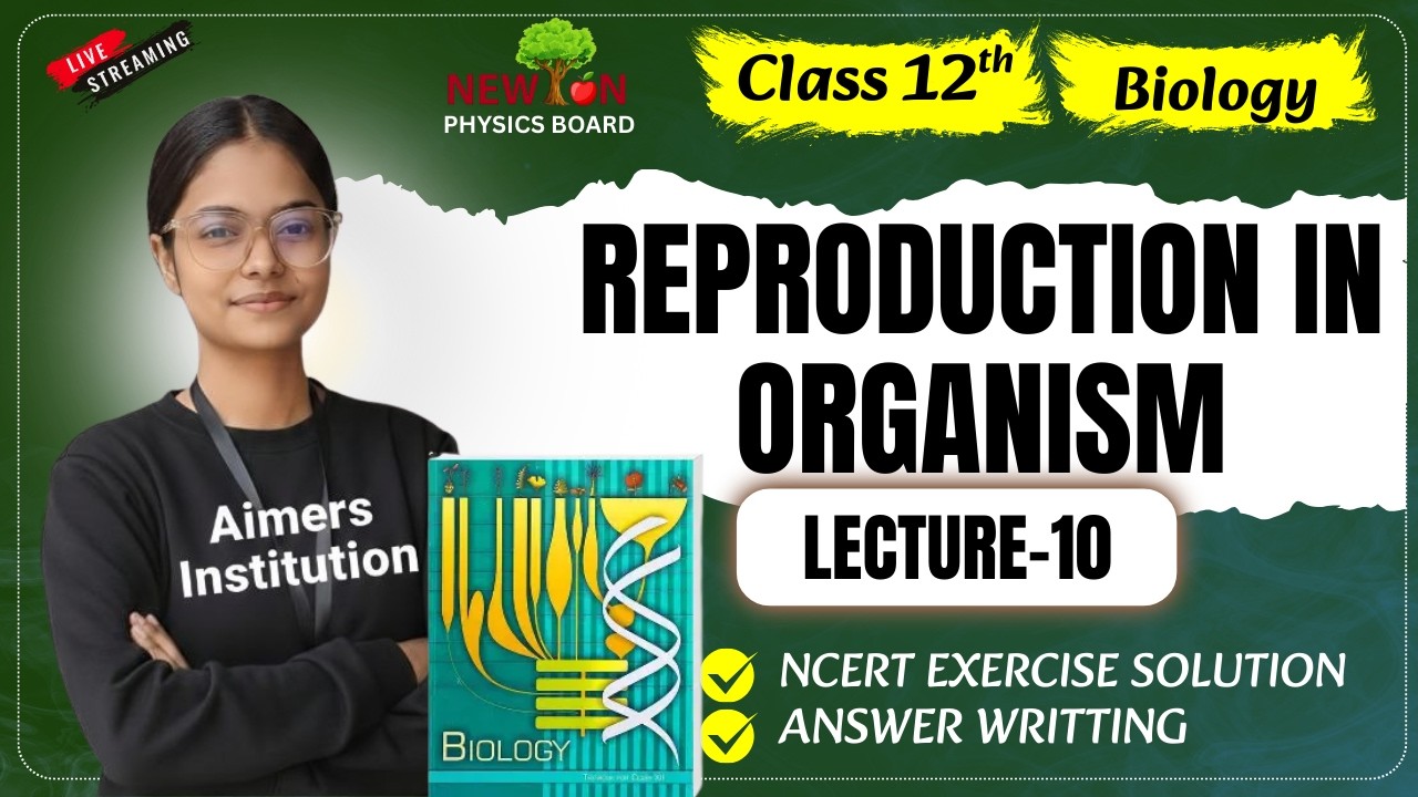 L-10 || 01Reproduction in organism ||12th Biology Bihar Board 2027