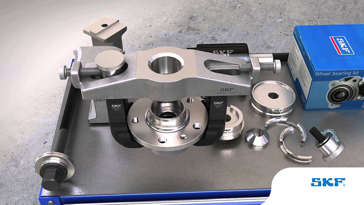 #Tutorial - How to mount and dismount SKF wheel bearings using VKN 600, VKN 601 and VKN 602-1