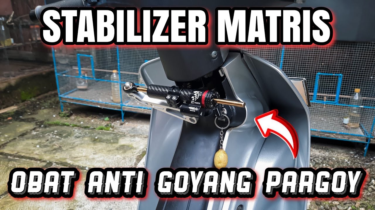 PASANG STABILIZER ATAU STERING DUMPER PADA MOTOR F1ZR