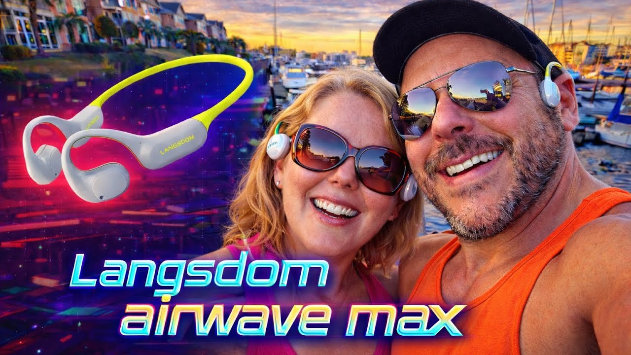 “¡No se meten en el oído! 😳 AirWave Max Open Ear Review” - Best sport Bluetooth headphones