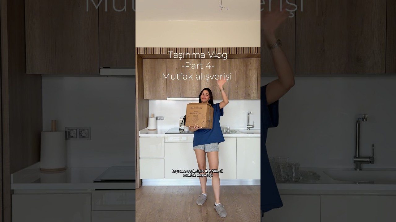 Yeni ev mutfak alışverişi 🙂&zwj;&harr;️ *reklam #shortvideo #vlog #mutfakdekorasyonu