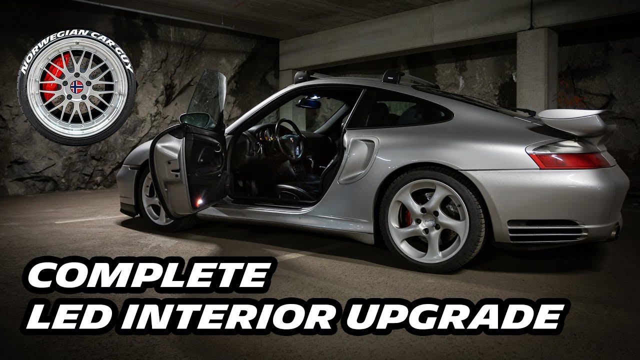 How to install a complete LED interior bulb kit on a Porsche 911/996 Turbo