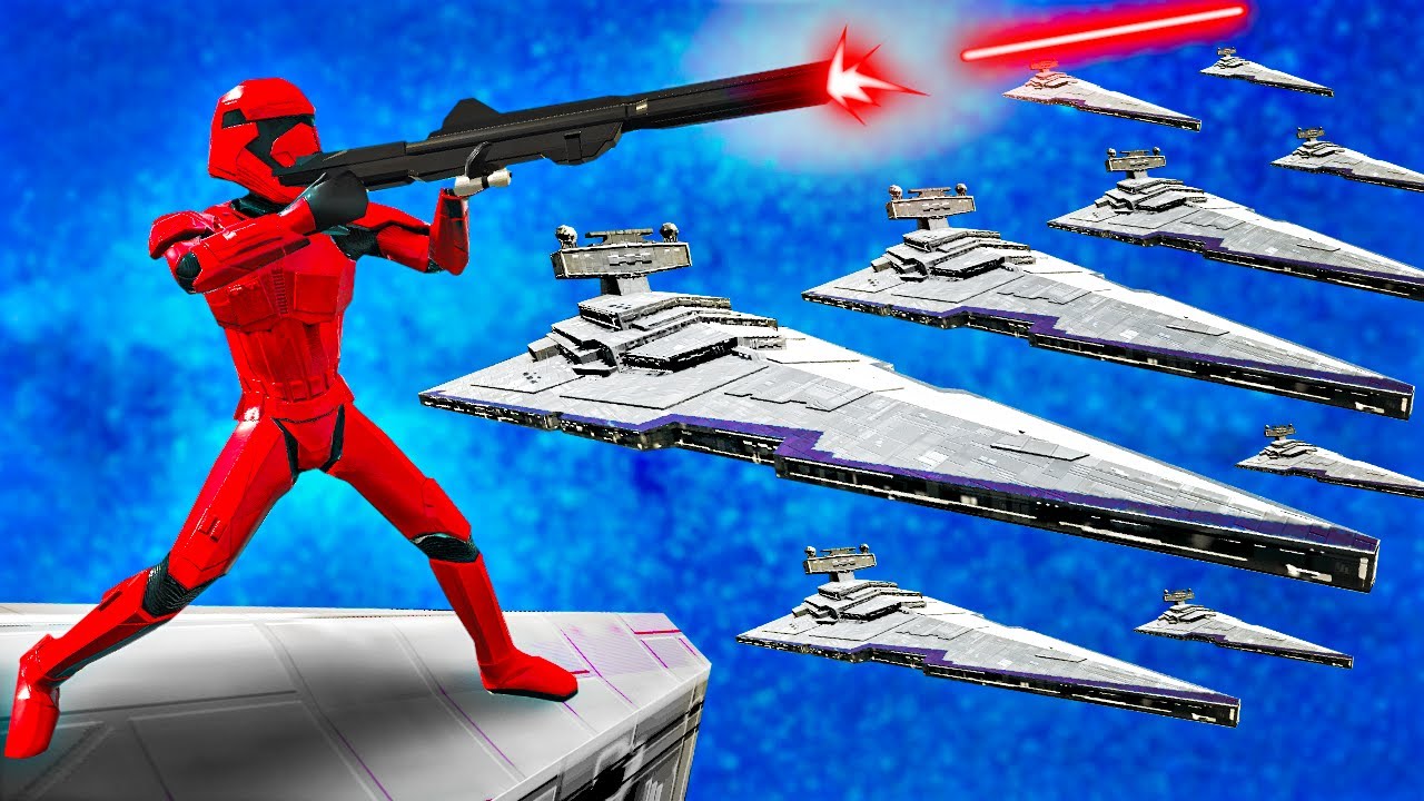 Star Wars Ravenfield SITH Troopers and 1000 Star Destroyers Invade Exegol! (Ravenfield Mods)
