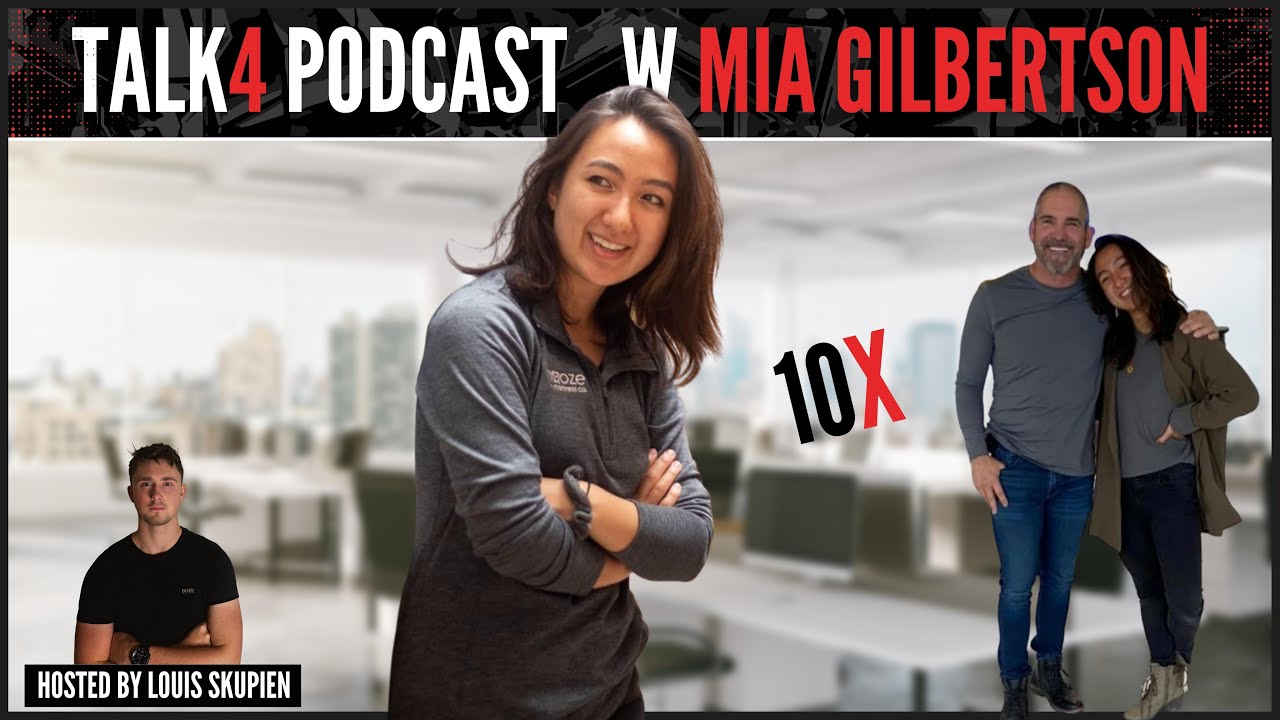 Mia Gilbertson - Undercover Billionaire S2, Wake Up Pueblo | Talk4 Podcast #05 - by Louis Skupien