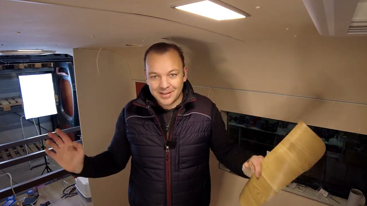 Tutorial Conversie 19 XGO - Finisare pardoseală conversie campervan.Cum se aplică linouleul⧸tarkett？