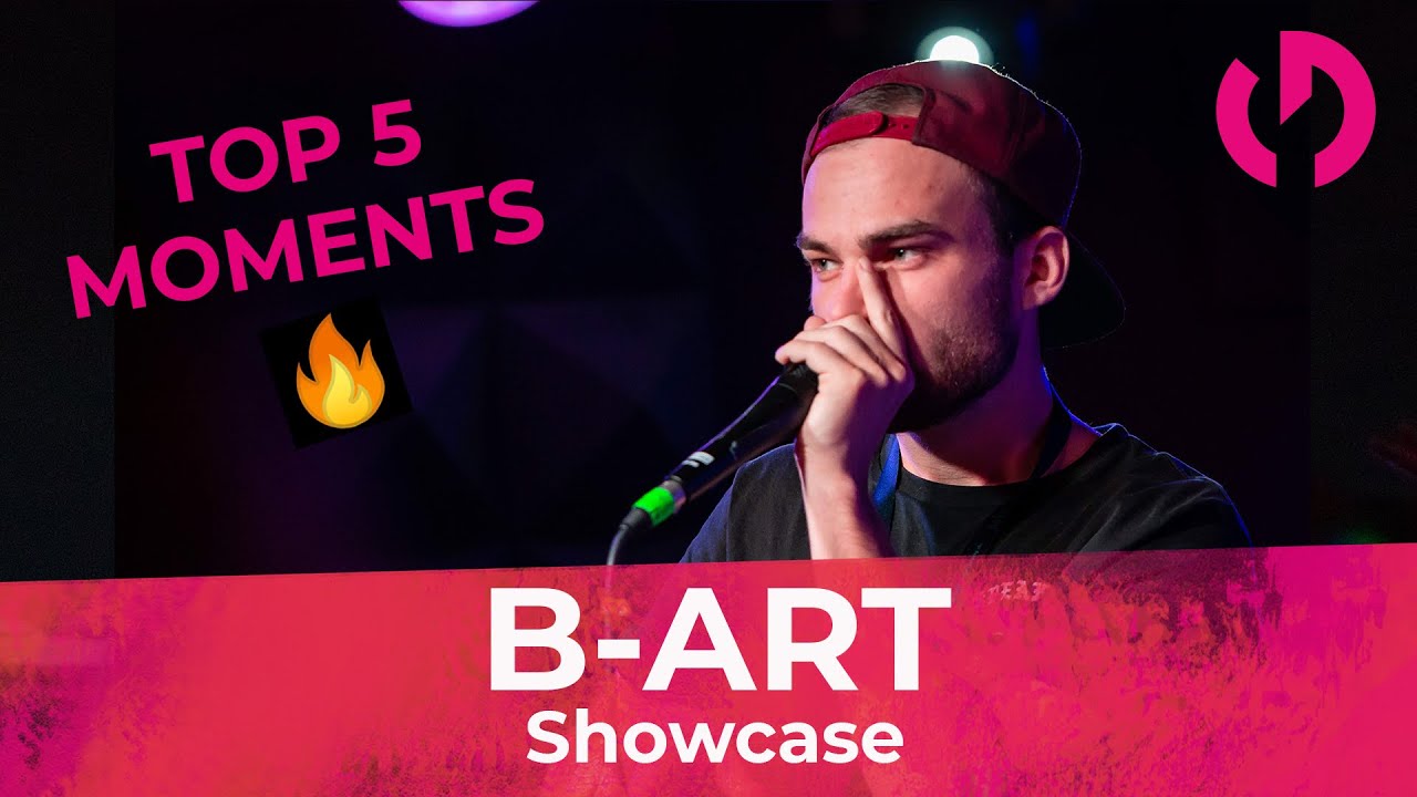 Top 5 MOMENTS B-art Showcase - German Beatbox Championship 2018