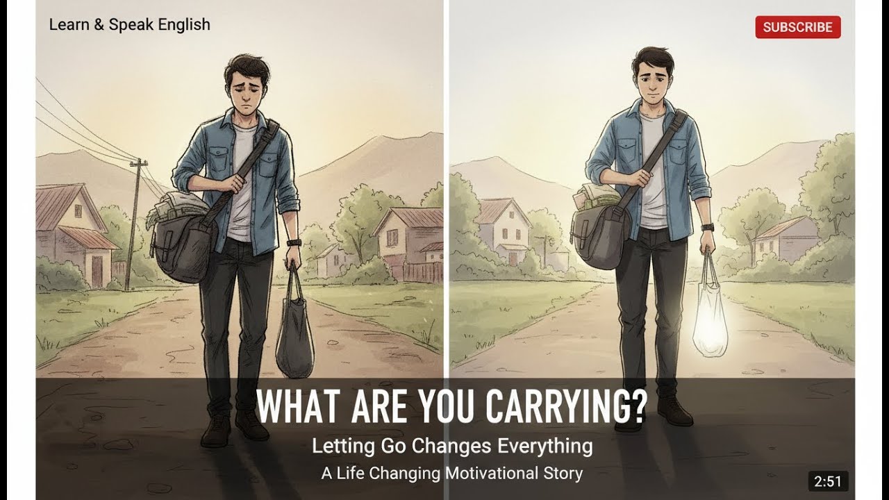 The Man Who Carried Two Bags Every Day | A Powerful Story About Letting Go