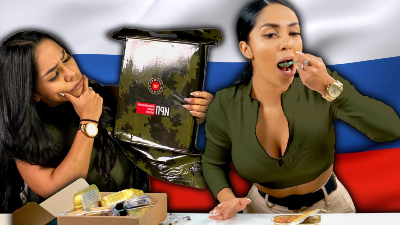 Probando comida militar del ejército Ruso por primera vez