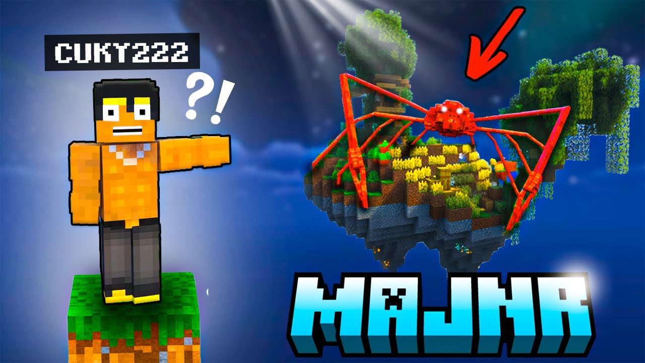 OBŘÍ PAVOUK NA OSTROVĚ?!😱 | Prozkoumáváme nové ostrovy na MAJNRU! #2