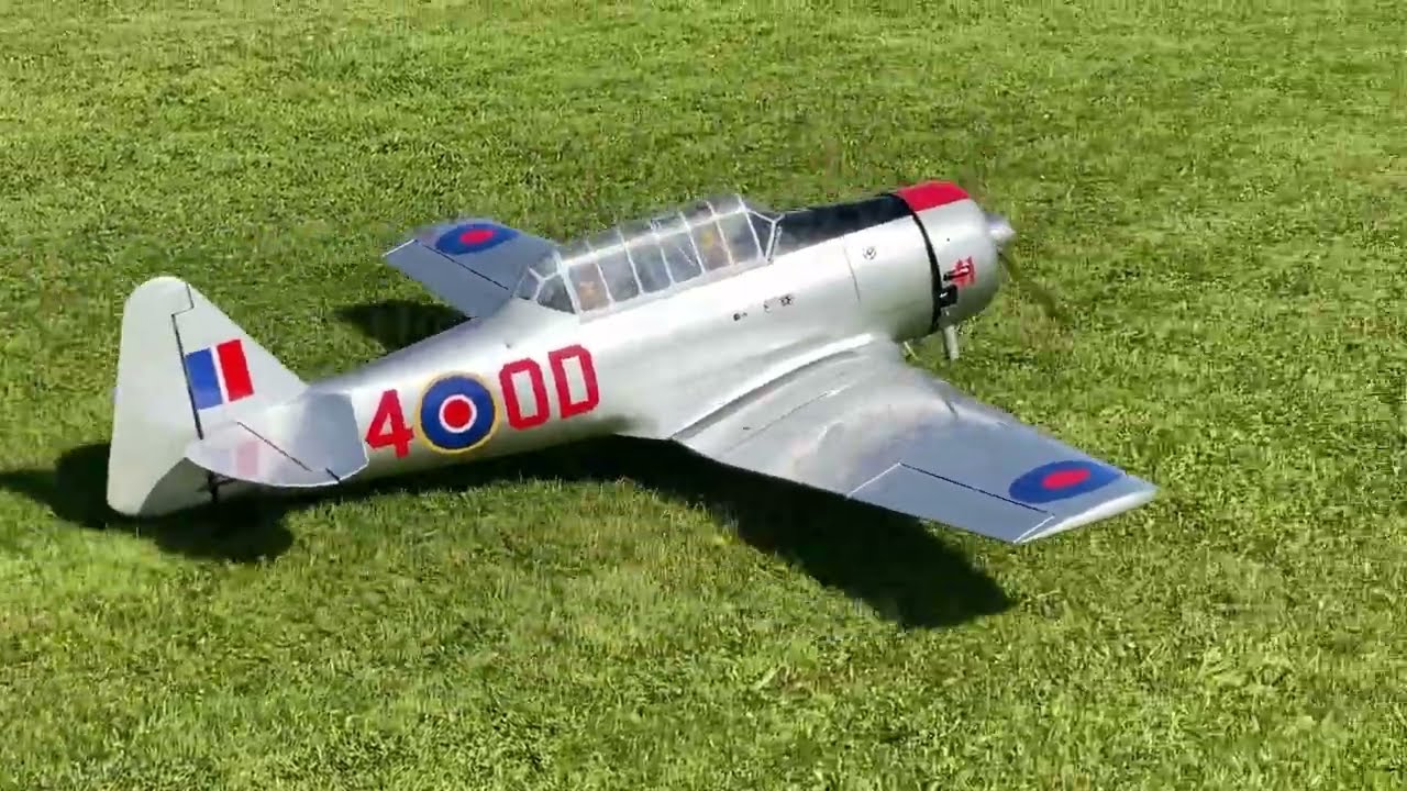 Ziroli AT6 Harvard Maiden Flight