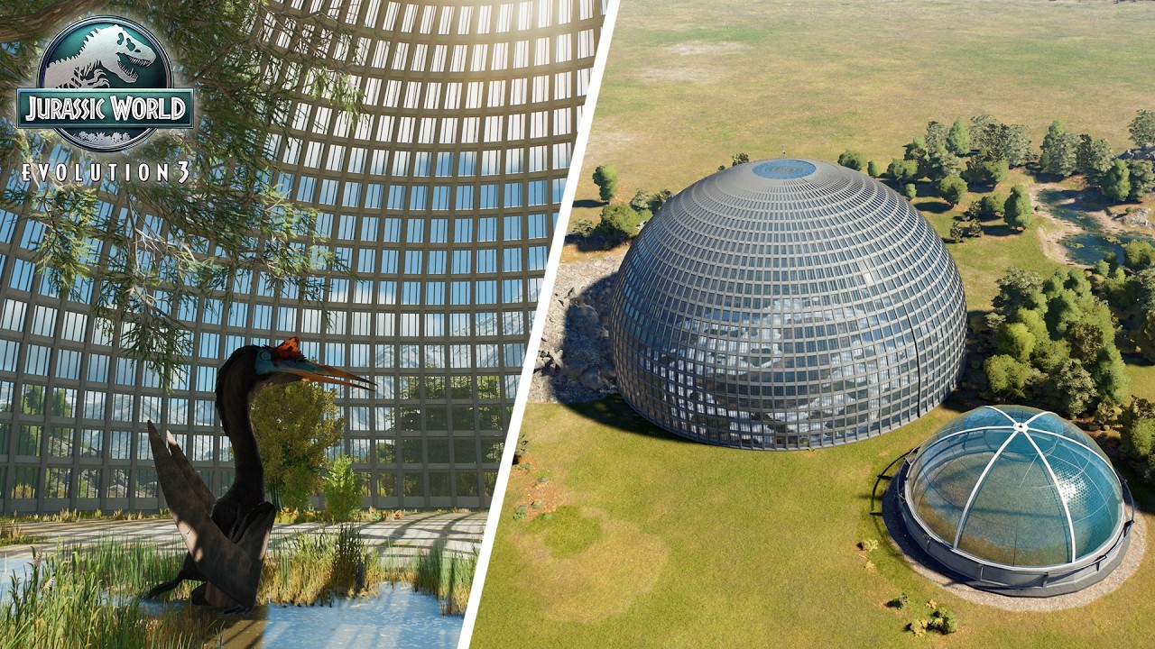Testando Aviários no Jurassic World Evolution 3
