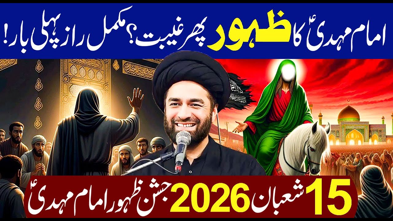 imam Mahdi (ع) Ka Zahoor Pihr Ghaibat ? Mukamal Raaz...!! | Maulana Syed Ali Raza Rizvi