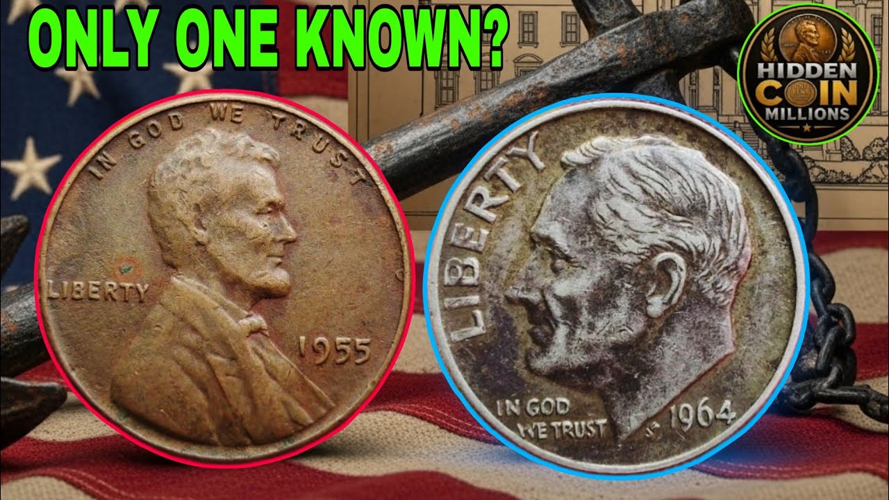 The Rarest Wheat Pennies And Dimes! Could Be Worth Money!