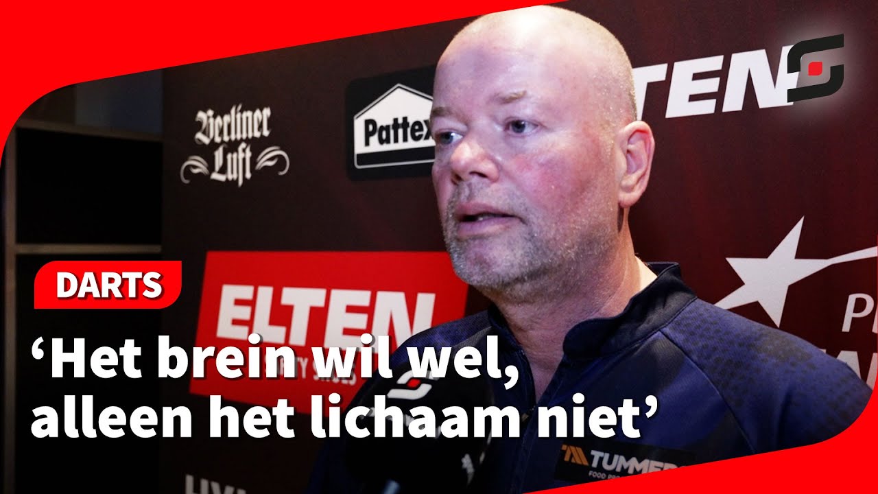 Openhartige Van Barneveld: 'Weet niet hoelang ik dit nog volhoud'