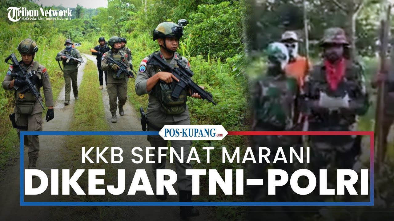 Pimpinan KKB Yapen Sefnat Marani Dikejar Satgas Damai Cartenz