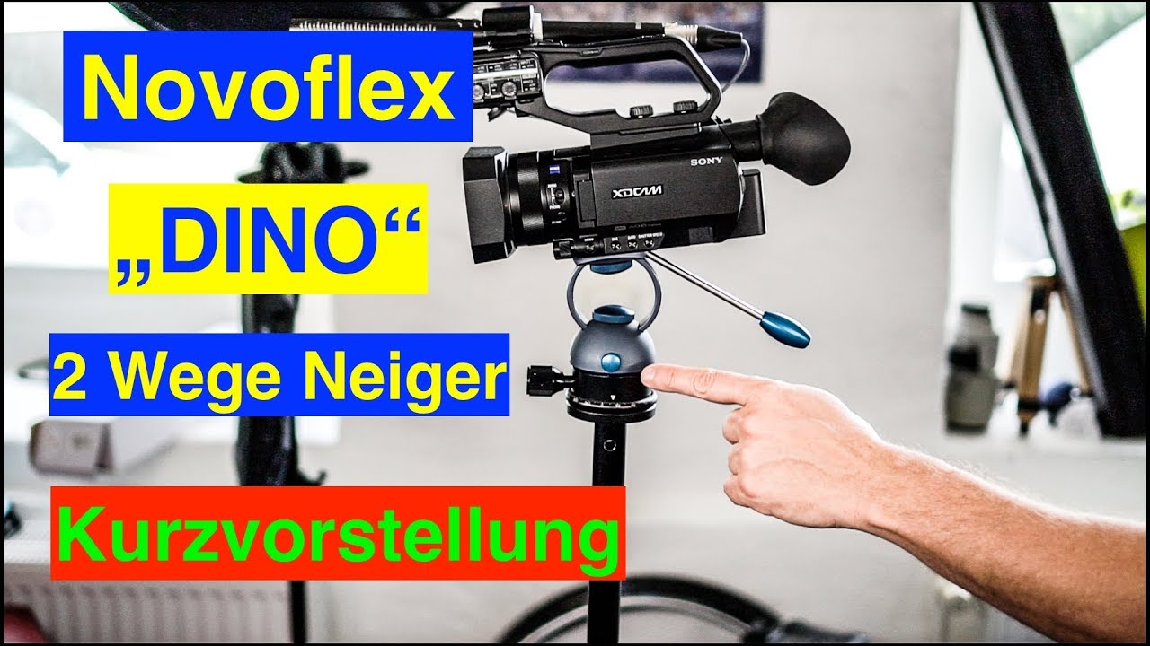 Novoflex DINO 2 Wege Neiger - Optimal für sanfte Schwenks und Neigungen