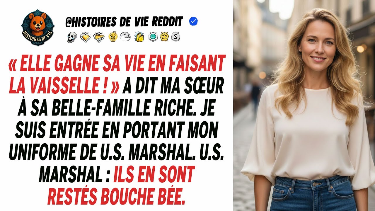 Ma sœur m'a traitée de plongeuse. Je suis entrée chez ses beaux-parents riches avec mon...