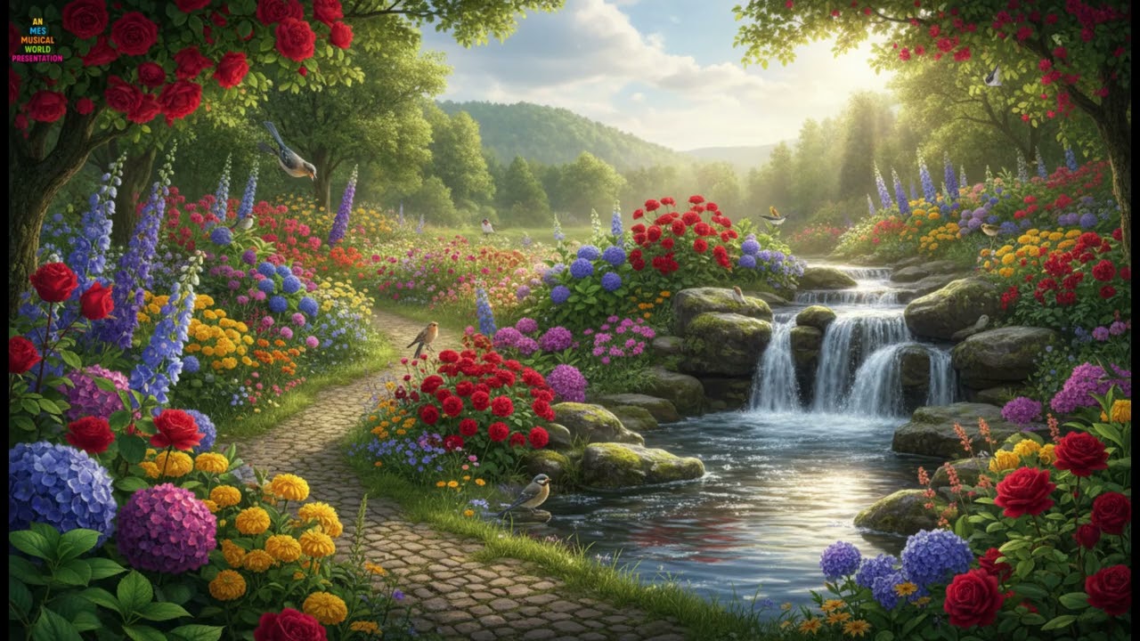 பூத்துக் குலுங்கும் சோலையிலே, | A melodious Tamil song praising the  beauty of nature