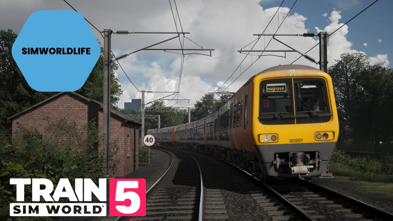 4K | TSW5 | Birmingham Cross-City Line | Lichfield Trent Valley to Bromsgrove