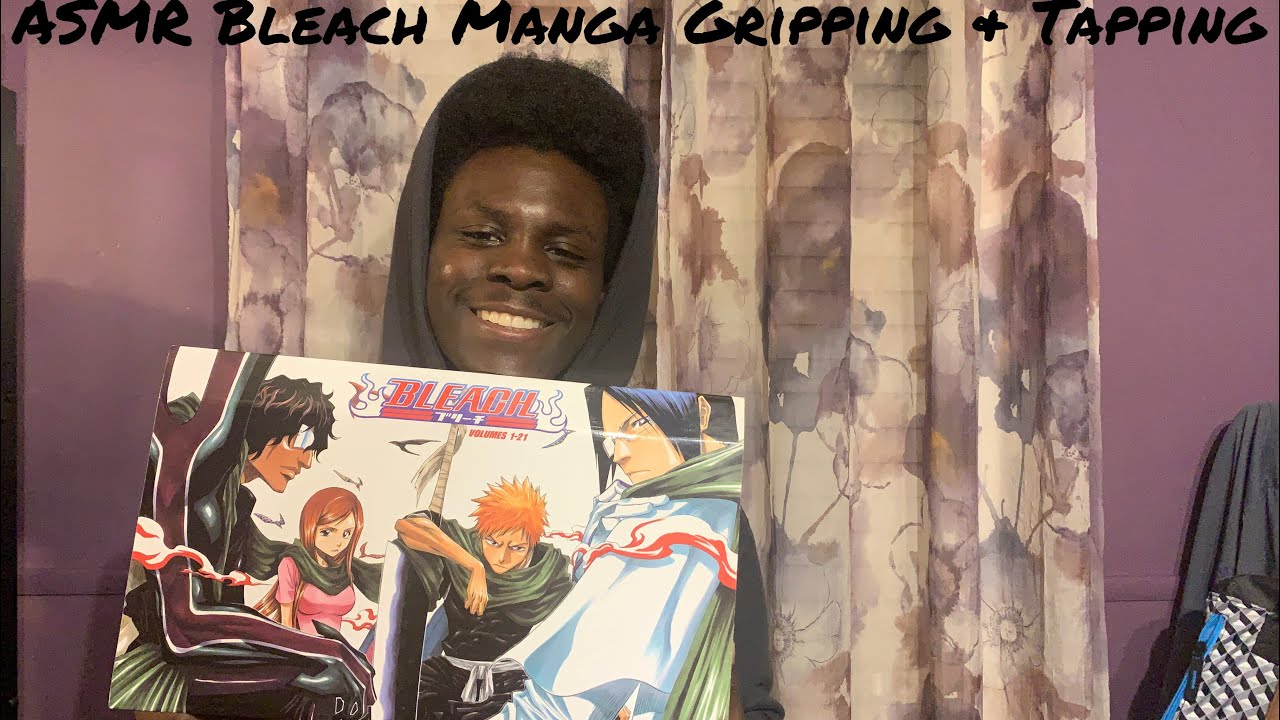 ASMR | Bleach Manga Box Set 1 Gripping & Tapping (Whispering About Each Volume)