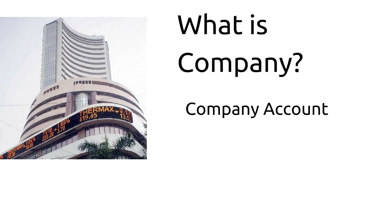 What is Company | Company Account | CA CPT | CS & CMA Foundation | Class12